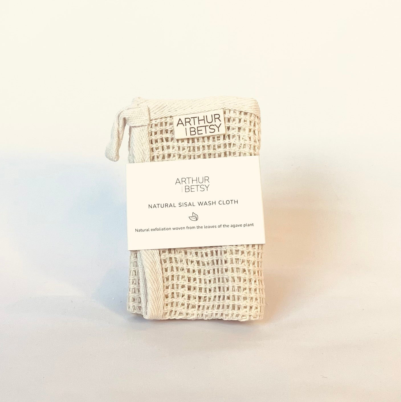 Arthur Betsy Natural Sisal Wash Cloth
