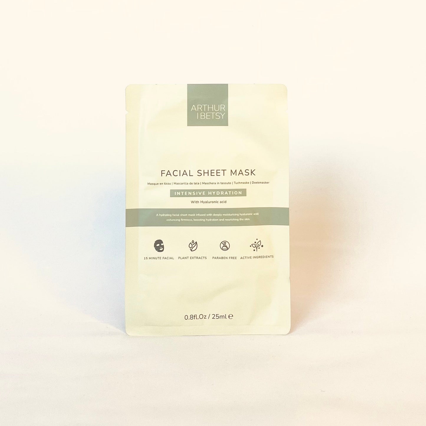 Arthur Betsy Hydrating Facial Sheet Mask