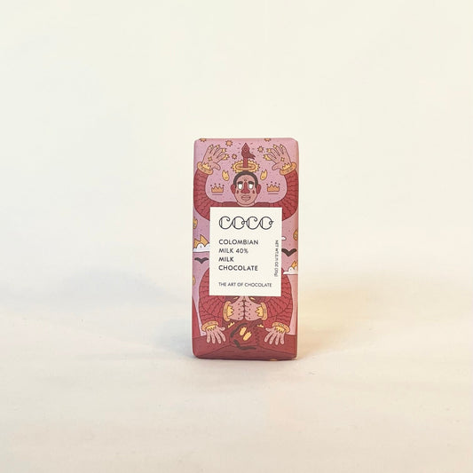 COCO Chocolatier Columbian Milk Mini Chocolate Bar