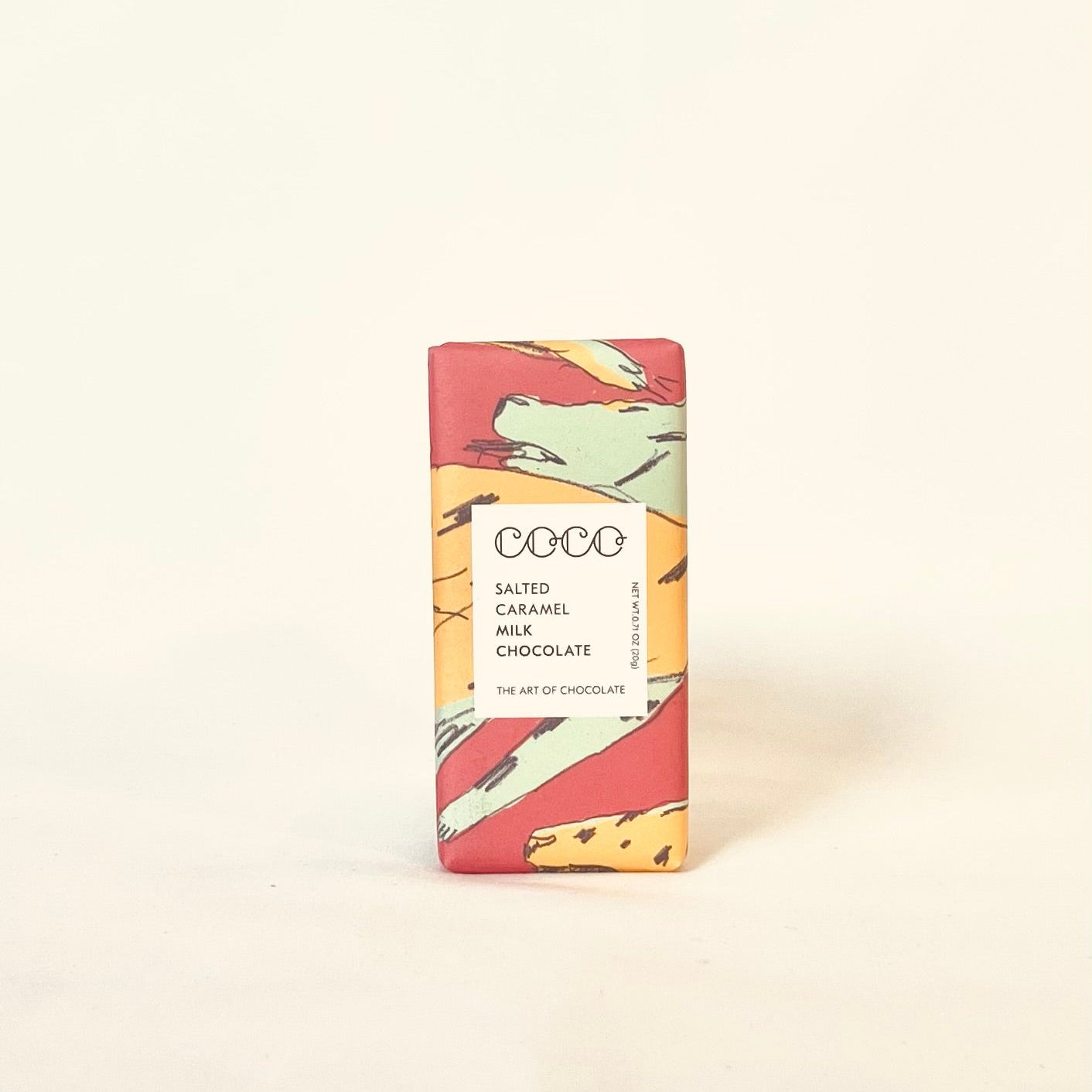 COCO Chocolatier Salted Caramel Milk Mini Chocolate Bar